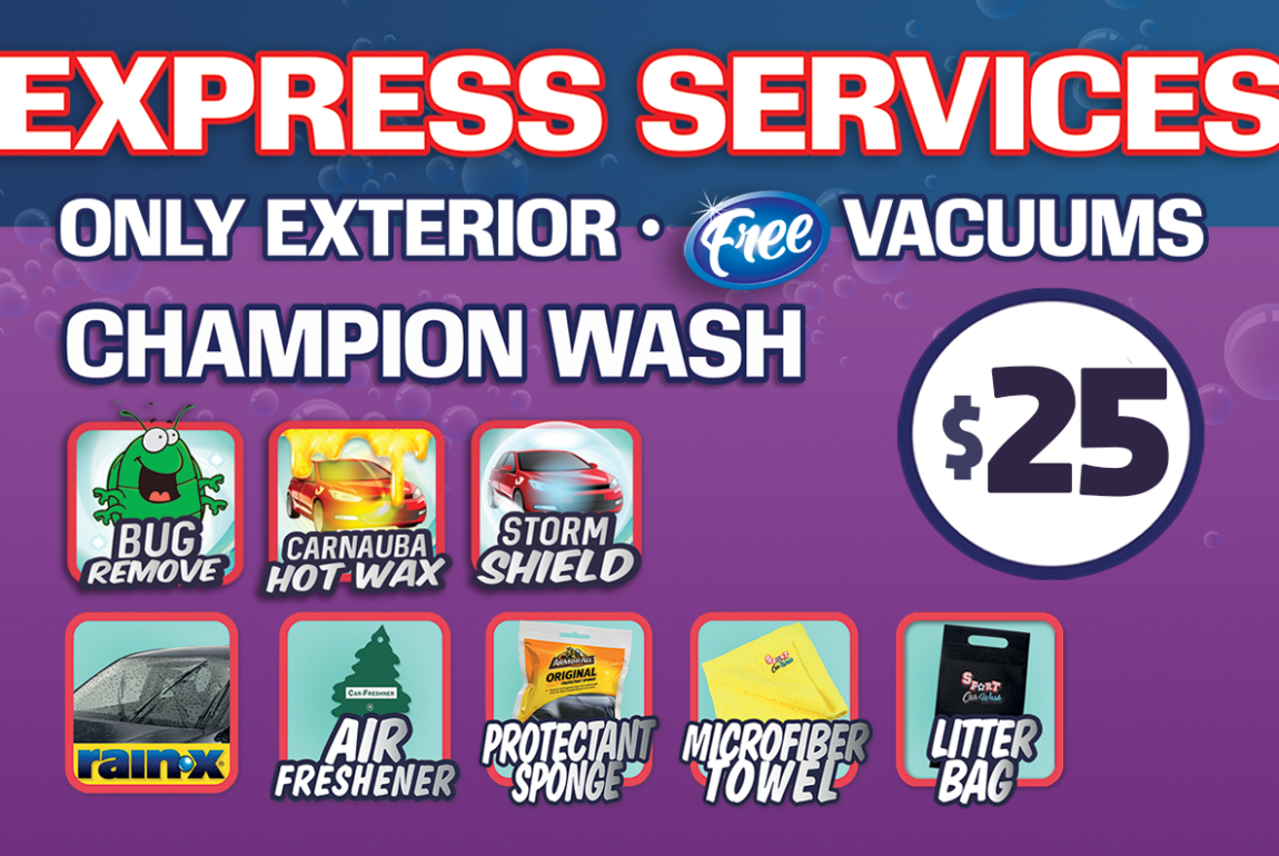 Sport Car wash Champion Wash Express Nuevo